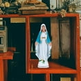 thumbnail image 6 of WHAMVOX  Virgin Mary Statue Small Blessed Catholic Mother God Miss Blue, 6 of 7