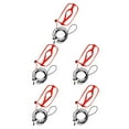 thumbnail image 1 of Baohd Bird Harness Nylon Leash Training Rope Handy to Wear Anti-bite Convenience Red 5Set, 1 of 6