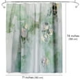 thumbnail image 4 of Americanflat 71" x 74" Shower Curtain, Leaf It Alone by Christine Olmstead, 4 of 7