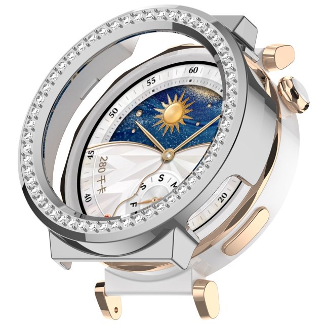 Montre de Sport Matériau PC Demi-Emballé Couverture Ajourée Élégante Durable