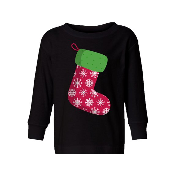 Awkward Styles Christmas Long Sleeve Shirt for Boys Girls Toddler Stocking Snowflake Xmas Shirt