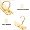 thumbnail image 6 of MRLESS 2-Pack Metal Loose Leaf Binder Spine Clips with Universal 2-Hole Binding Mechanism for Use and Secure Document Holding, 6 of 8