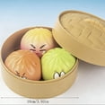 thumbnail image 2 of EGNMCR Stress Relief Toy;Puzzle Stress Relief Toy;Fidget Toy Decompression Bun Toy Imitation Of True And False Tool Small Silicone Stress Relieving Release Hand Pinching Stress Ball, 2 of 6
