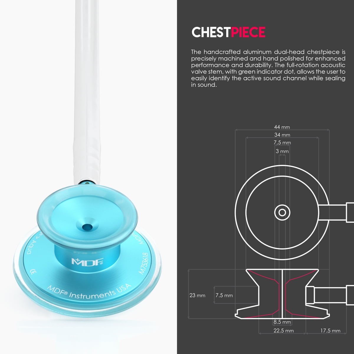 MDF® Acoustica® Stethoscope