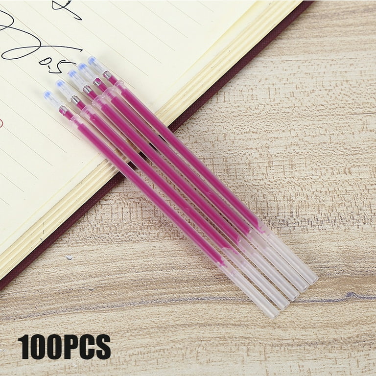 100 PCS Silver Fabric Markers for Sewing Refills Tailor Pencil Quilting Ink  Pen