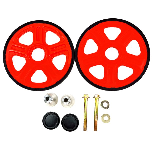 Arctic Cat New OEM 8" Rear Idler Wheel Kit, Orange, ZR/XF/M, 6639623