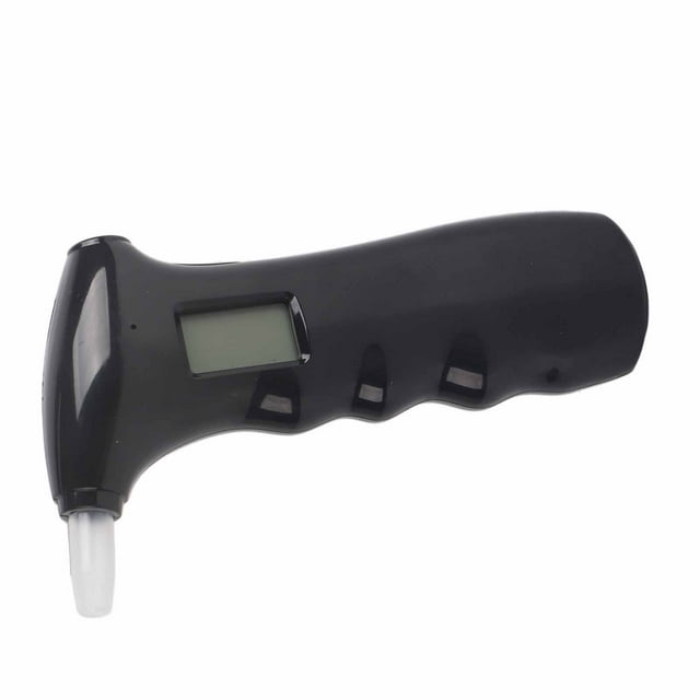 Detector de alcohol en el aliento Jadeshay mini alcoholímetro digital pantalla LCD máxima confiabilidad