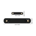 thumbnail image 6 of COMPUKAS 2-Pack Small Shoulder Strap Pads for Luggage Bags, PU Material with Anti- Design, Comfortable for Travel Use, 6 of 7