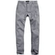 thumbnail image 3 of Pantalones casuales que combinan con la parte delantera plana y delgada para hombre, color gris, 3 of 6