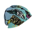 thumbnail image 3 of Salouo Beautiful Dreamcatcher Print Unisex Beanie Hat,Knitted Baggy Skull Cap Winter Warm Hats Beanie Sleep Hats Cancer Headwear Caps for Women & Men 1 Pieces, 3 of 7