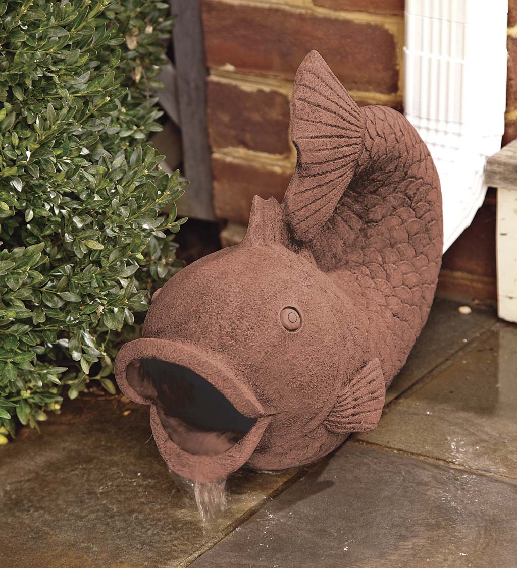 Fish Decorative Downspout