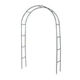 thumbnail image 2 of Rongfmy Wedding Arch Stackable Pergola Balloon Arch for Wedding Garden Easy Assembly 200X190X37CM Black, 2 of 9