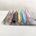 thumbnail image 5 of A6 PVC Notebook Binder, Transparent Round Rings Binder, Paper Insert Folder, Portable Notebook Cover, PVC Binder Organizer, Clear Refillable Notebook Shell Protector, 5 of 5