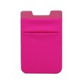 thumbnail image 1 of HEVIRGO Portable Adhesive Fabric Double-layer Phone Back Card Holder Pouch, 1 of 10