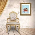 thumbnail image 3 of Lavoie, Tina 26x32 Gold Ornate Wood Framed with Double Matting Museum Art Print Titled - Mystical Crab, 3 of 4