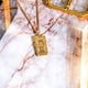 thumbnail image 2 of JeenMata Colgante de Tarot Personalizado - La Torre - Joyas Unisex con Colgante de Tarot Bañadas en Oro Amarillo, 2 of 6