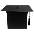 thumbnail image 1 of Graduation Cap Card Box Creative Cardboard Box With Tassle For Wishes Memories Party Decorations Message Baby Showers Birthdays, 1 of 9