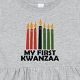 thumbnail image 4 of Inktastic My First Kwanzaa Celebration Girls Baby Dress, 4 of 5