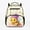 Bee Daisy Cloud Print, variant on Bee Daisy Cloud Print Kindergarten Pack 13.5 Inch Multi-Pockets Polyester Preschool Toddler Backpack for Daily Travel