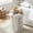 White Marble, variant on Christopher Knight Home 18.1" Modern MGO Sculptural Round Side Table, Beige Marble Travertine Finish