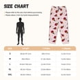 thumbnail image 4 of Picia Ladybugs And Flower Womens Soft Woven Cotton Elastic Waistband Sleep Pajama Pant Lounge Sleep Pant With Pockets And Drawstring-X-Large, 4 of 9