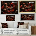 thumbnail image 4 of Designart "Egypt Ancient flow" Music Canvas Print, 4 of 5