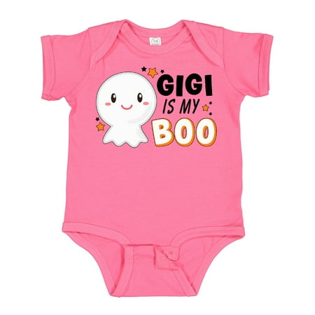 

Inktastic Gigi is My Boo with Cute Ghost Gift Baby Boy or Baby Girl Bodysuit