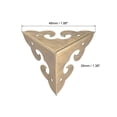 thumbnail image 2 of 4 Pcs 35mm Decorative Box Corner Cover, Corner Protector, Bronze, 2 of 6