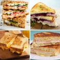 thumbnail image 4 of Nostalgia Grilled Cheese Sandwich Toaster, Deluxe Toaster with Removable Toasting Baskets, 2 Extra Wide Slots, 4 of 11