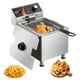 thumbnail image 1 of VEVOR Freidora electrica comercial de encimera, 1750 W, 12 qt/11,5 l, 1 of 9