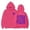 Watermelon Red, variant on RTKFRFLM Girls Coconut Palm Tree Hoodie Cute Tropical Graphic Printed Hooded Sweatshirt Beach Casual Long Sleeve Pullover Tops for Kids