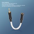 thumbnail image 2 of 3.5mm To 2.5mm Sound Cable, Female To Male Plug And Play High Resolution Headphone Adapter Cord Single  Copper  For Mobile Phones For Tablets, 2 of 7