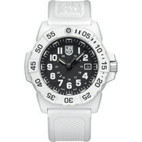 Luminox XS.3507.WB Men's Navy Seal White Strap Military Dive Watch