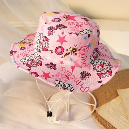

Summer Breathable Baby Bucket Hat Cartoon Animal Print Sun Hat Outdoor Kids Children Sun Fisherman Hat Panama Beach Sun Cap