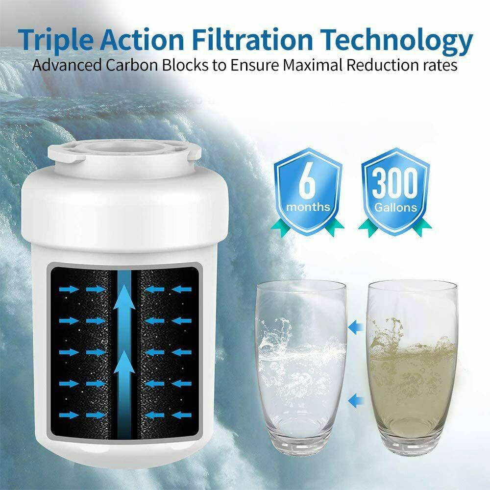 12 PCS MWF Fridge Water Filter Replacement for Refrigerator,Compatible with SmartWater MWF, MWFINT, MWFP, MWFA,GWF, GWFA Refrigerator Water Filter - image 4 of 7
