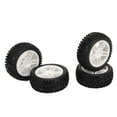 thumbnail image 3 of Scale RC Car Tires,4Pcs 1/16 Scale RC RC Car Tires RC Car Tires Masterfully Created, 3 of 8