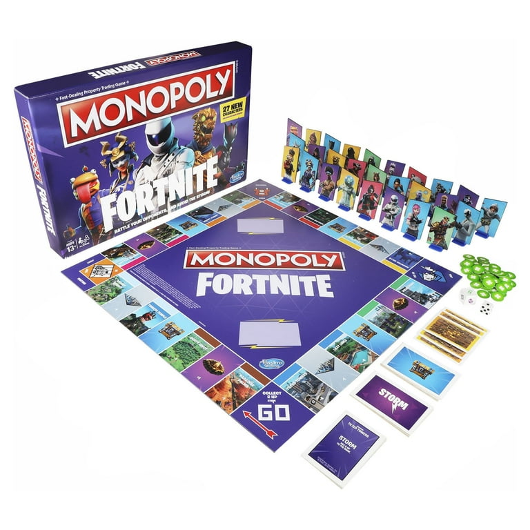 Fortnite Edition Monopoly Board Game | 2-7 Players