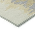 thumbnail image 4 of Addison Rugs Chantille Indoor/Outdoor Transitional Abstract Gold Washable Rectangle Rug, 3' x 5', 4 of 6