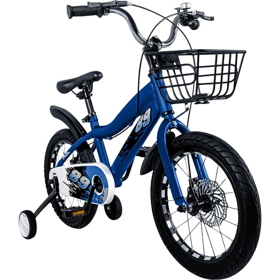 Bicicleta Little Monkey Blue Blaze Rodada 16 Azul Cromo