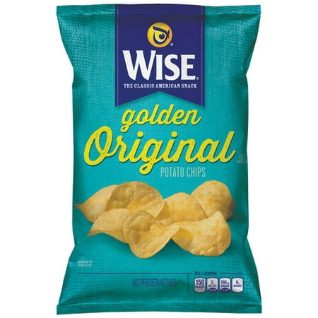 Wise Golden Original Potato Chips, 7 oz - Walmart.com