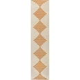 thumbnail image 2 of JONATHAN Y SANTA MONICA 2 x 8 Runner Rug, Vinales Diamond Stripe - Beige/Orange, SMB204A-28, 2 of 9