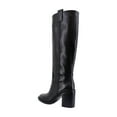 thumbnail image 3 of Steve Madden Posey Women's Boots Black Leather Size 10 M, 3 of 8