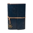 thumbnail image 2 of Refillable Leather Journal Notebook, Embossed Daily Planner with Blank Pages and Retro Pendants, Travel Diary for Writing and Gift, 2 of 9
