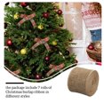 thumbnail image 4 of pitrice Christmas Ribbon Portable Party Decoration Classic Plaid House Decorations Exquisite Decorative Accessories for Celebration 12 Width 6cm, 4 of 6