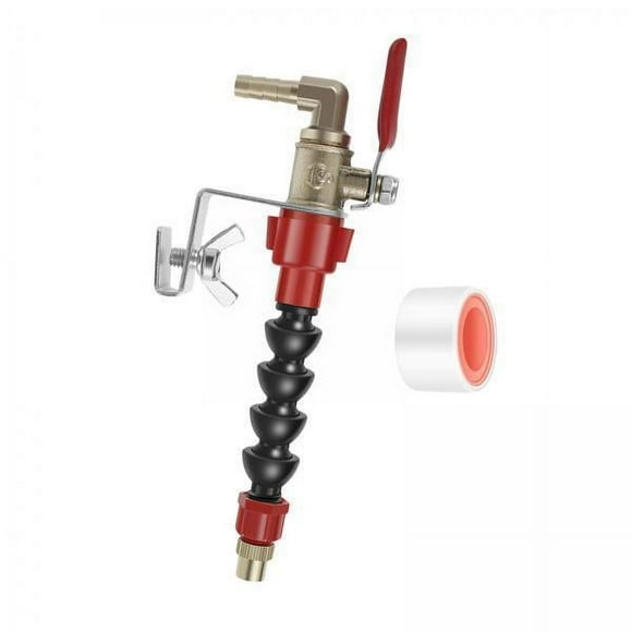 jinwen 3xMisting System Water Sprayer Dust Remover Water Spray Misting System Dust Remover Water Sprayer for Marble Brick Tile , Red, 2 Pcs
