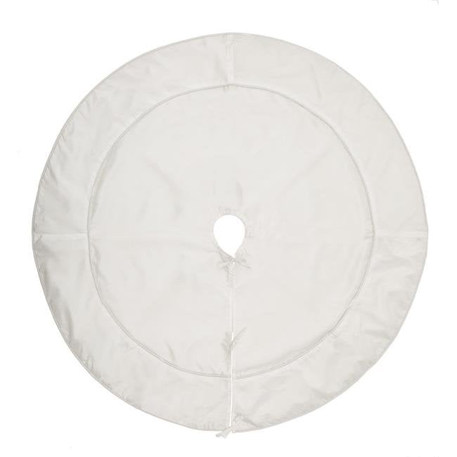 Vickerman QTX190611 54 in. Ivory Colorway Tree Skirt Walmart Canada