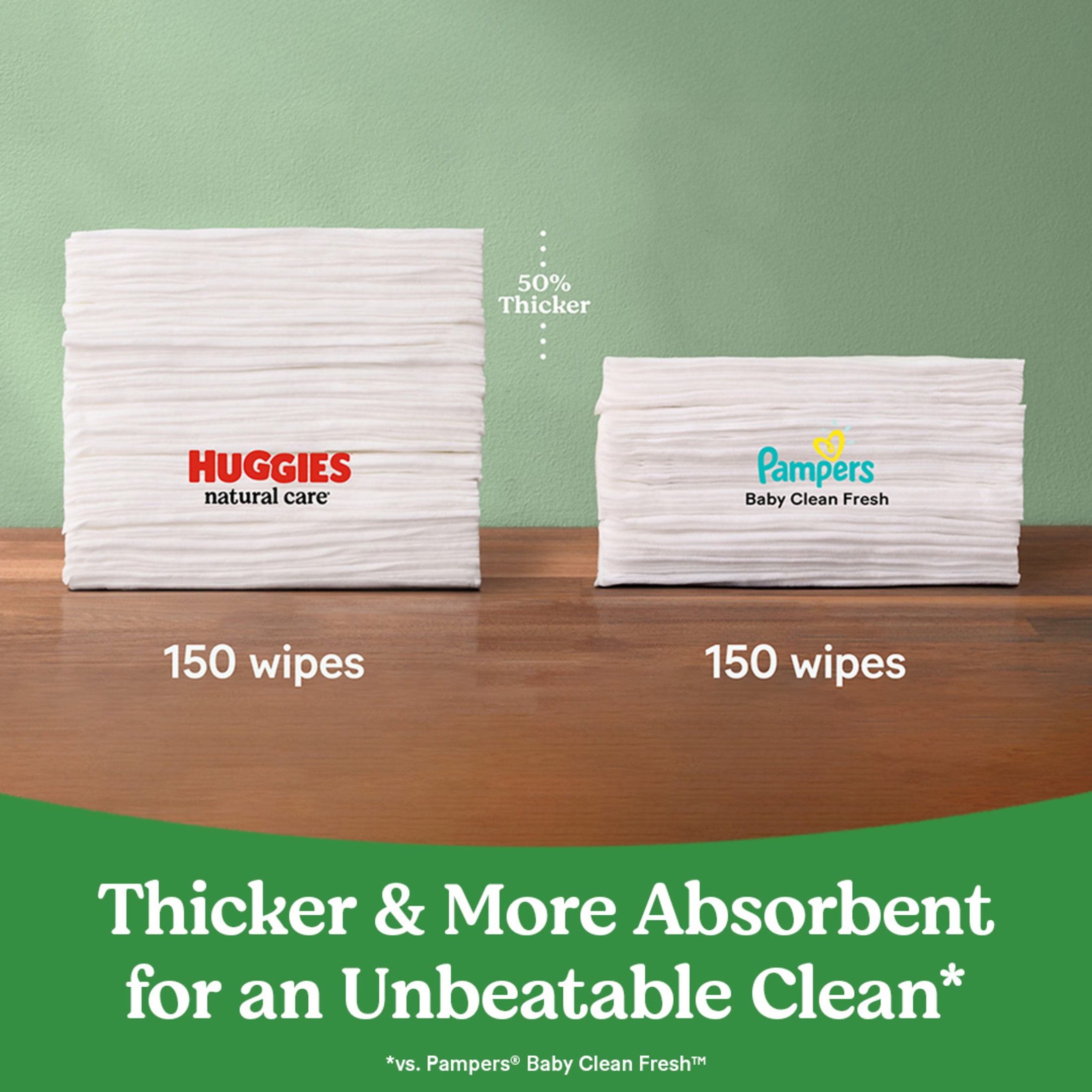 Huggies Natural Care Sensitive Baby Wipes, Unscented, 10 Pack, 560 Total Count (Select for More)