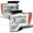 Chrome Housing Clear Lens, variant on Spec-D Tuning Black LED Tube Headlights Compatible with 2009-2014 Ford F150 F-150, Left + Right Pair Headlamps Assembly