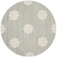 thumbnail image 2 of Safavieh Soho Grey Contemporary Rug - Round 4', 2 of 5