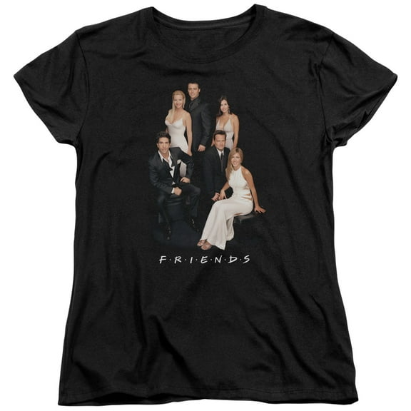 Friends Classy S/S Women's T-Shirt Black